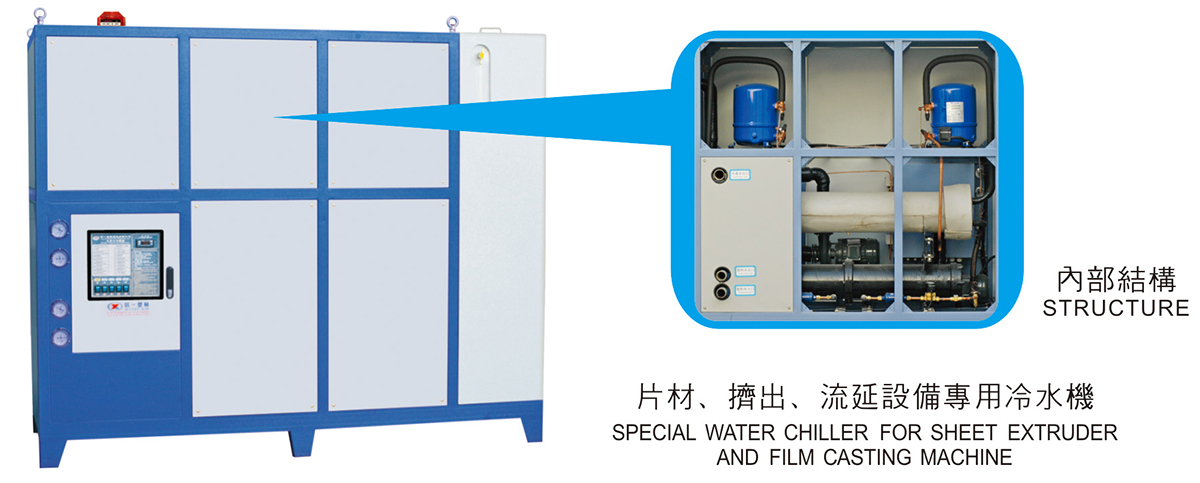 片材、、、挤出、、、流延设备专用冷水机